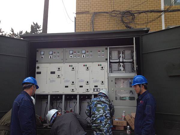 内蒙宁城主城区双环合网自动化控制开闭所